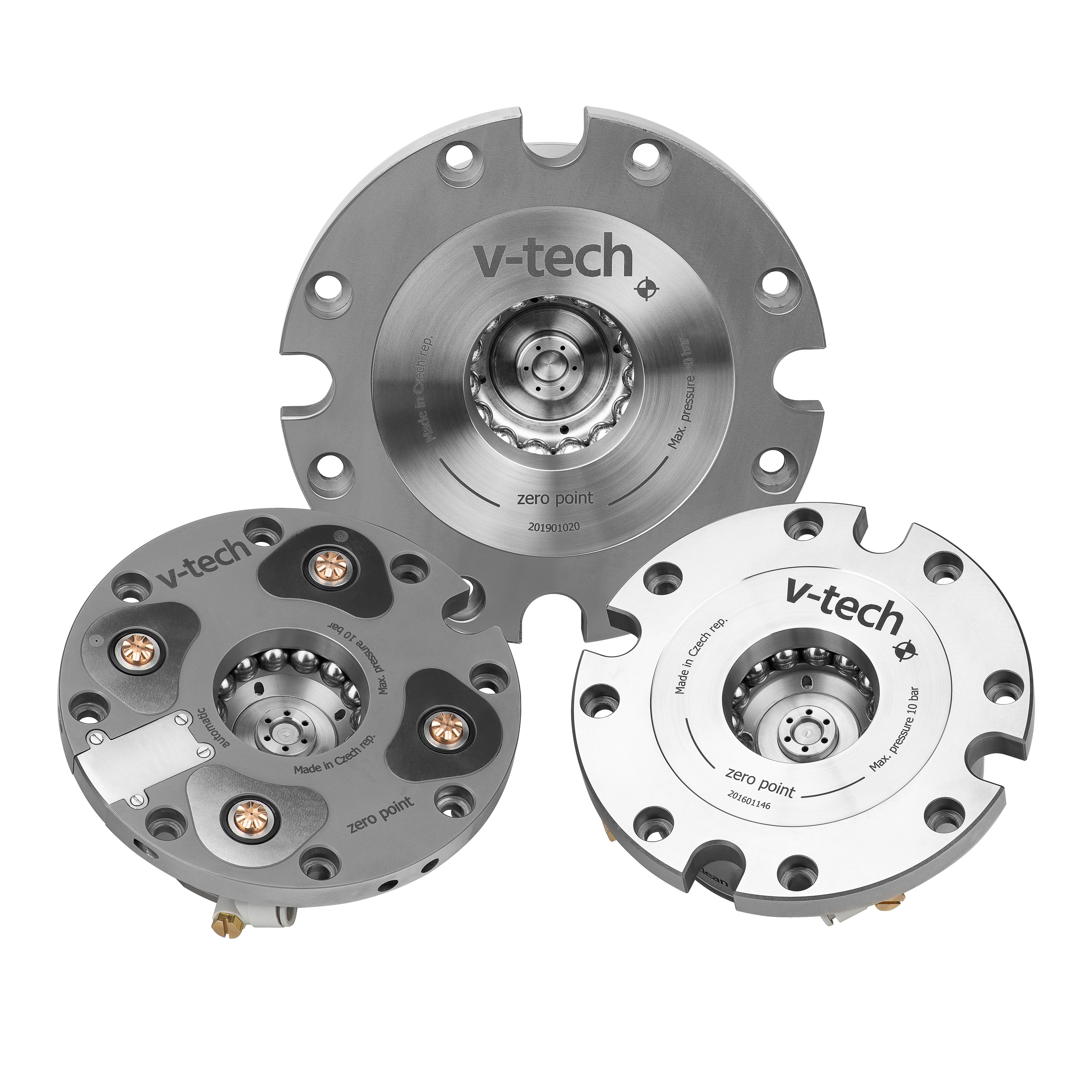 Nové verze upínacích hnízd